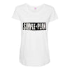 SIMPLE PLAN Maternity Scoop Neck T-shirt