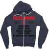 Pisces Woman Zipper Hoodie