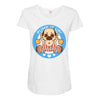 pump it up Maternity Scoop Neck T-shirt