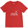 magic wand rhinestone V-Neck Tee