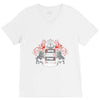 black knight coat of (no) arms V-Neck Tee