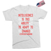 adapt or die encoded (white) Exclusive T-shirt