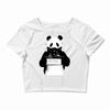 panda police Crop Top