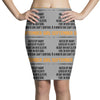 September Girl Hated By Many Pencil Skirts