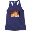Moto Autumn Racerback Tank
