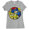 mega minions Ladies Fitted T-Shirt