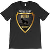 protected by boxer security T-Shirt