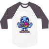 zombie burgers rouge 3/4 Sleeve Shirt
