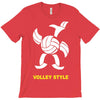 volleyball style sport funny gift present outdoor T-Shirt