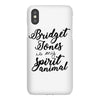 bridget jones is my spirit animal iPhoneX Case