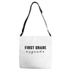 first grade squad Adjustable Strap Totes