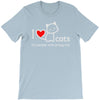 i love cats it's people who annoy me T-Shirt