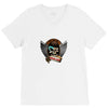 MANIAC OF SKULL V-Neck Tee