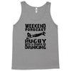 weekend rugby forecast beer pub drink Tank Top