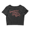 empowered women Crop Top