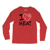 i love meat Long Sleeve Shirts