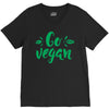 go vegan V-Neck Tee