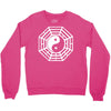 i ching ying and yang Crewneck Sweatshirt