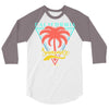 California Summer For 3/4 Sleeve Shirt