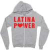 latina power with heart Zipper Hoodie