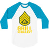grill sergeant military 3/4 Sleeve Shirt