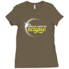 Great American Solar Eclipse 2017 Ladies Fitted T-Shirt