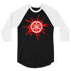 red logo 3/4 Sleeve Shirt