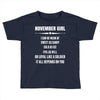 Super November Girl Toddler T-shirt