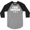 i beat anorexia 3/4 Sleeve Shirt
