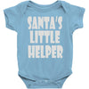 santa's little helper Baby Onesie