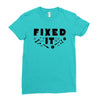 Broke It - Fixed It Ladies Fitted T-Shirt