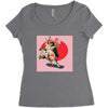 gsgsd Women's Triblend Scoop T-shirt