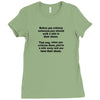 criticize Ladies Fitted T-Shirt