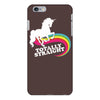 totally straight funny rainbow unicorn iPhone 6/6s Plus Case