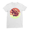 evangelion Ladies Fitted T-Shirt