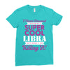 i never dreamed i would be a super cool libra but here i am killing it Ladies Fitted T-Shirt