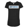 cristmas Maternity Scoop Neck T-shirt