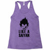 like a saiyan Racerback Tank