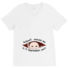September Peeking Out Asian Baby Boy V-Neck Tee