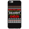 santa only comes once a year grammy is always here to cheer iPhone 6/6s Case
