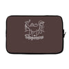 i am a stegosaurus Laptop sleeve