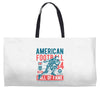 american football Weekender Totes