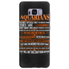 Aquarians Difficult Ones To Understand Zodiac Tees Samsung Galaxy S8 Plus
