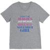 don't be jealous just because i'm a super cute november girl V-Neck Tee