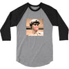 Michelangelo David Bubble Gum 3/4 Sleeve Shirt