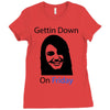 rebecca black fiday Ladies Fitted T-Shirt