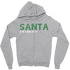 santa i'm a big fun Zipper Hoodie