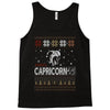 santa capricorn christmas ugly t shirts Tank Top