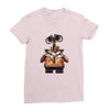 Wall-E Friends Groot Ladies Fitted T-Shirt