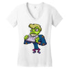 monster cartoon character 14 Women's V-Neck T-Shirt